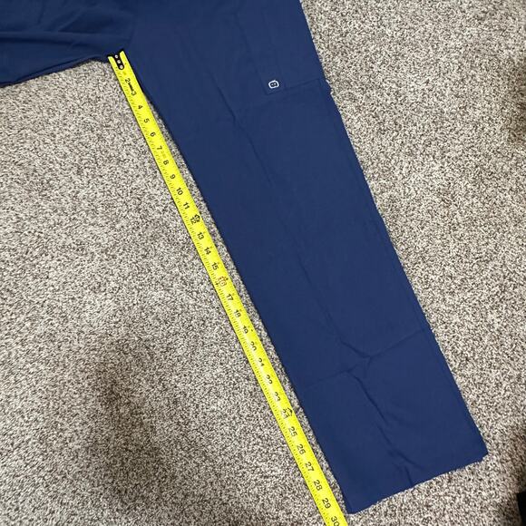 WONDERWINK W123 Unisex Multi-Cargo Scrub Pant Size S In Navy - Picture 9 of 11